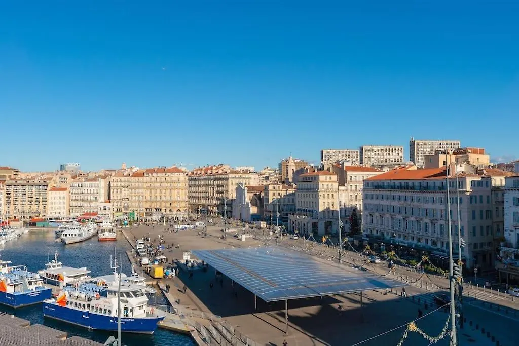Captain'S Cabin Spectacular View On Old Port *Aircon Marseille 0*,